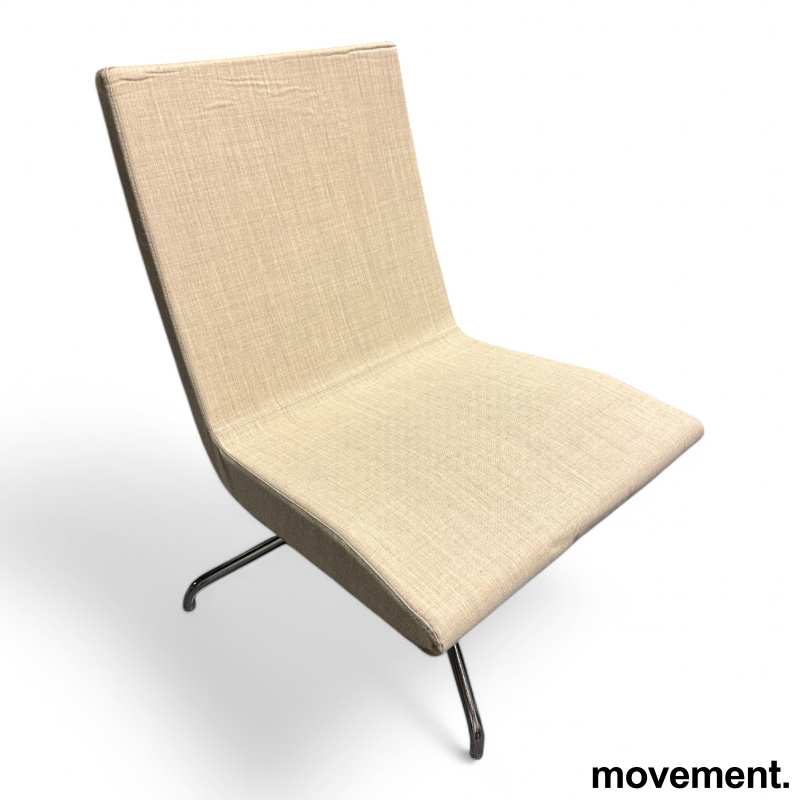 Roscoe med sving Lys beige (Kvadrat - 1 / 2