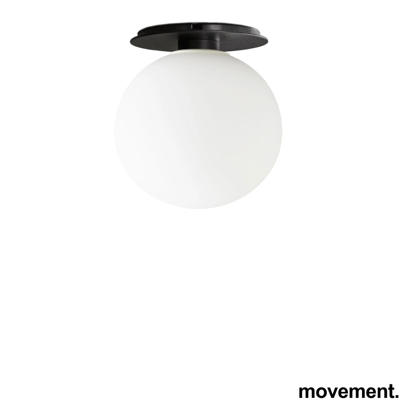 TR Bulb vegg/taklampe Sort, skjerm