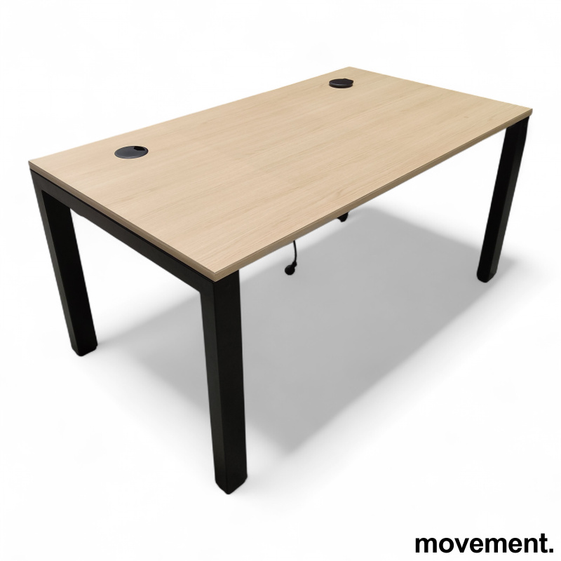 H4 140x80cm EIk laminat, sort - 2 / 2