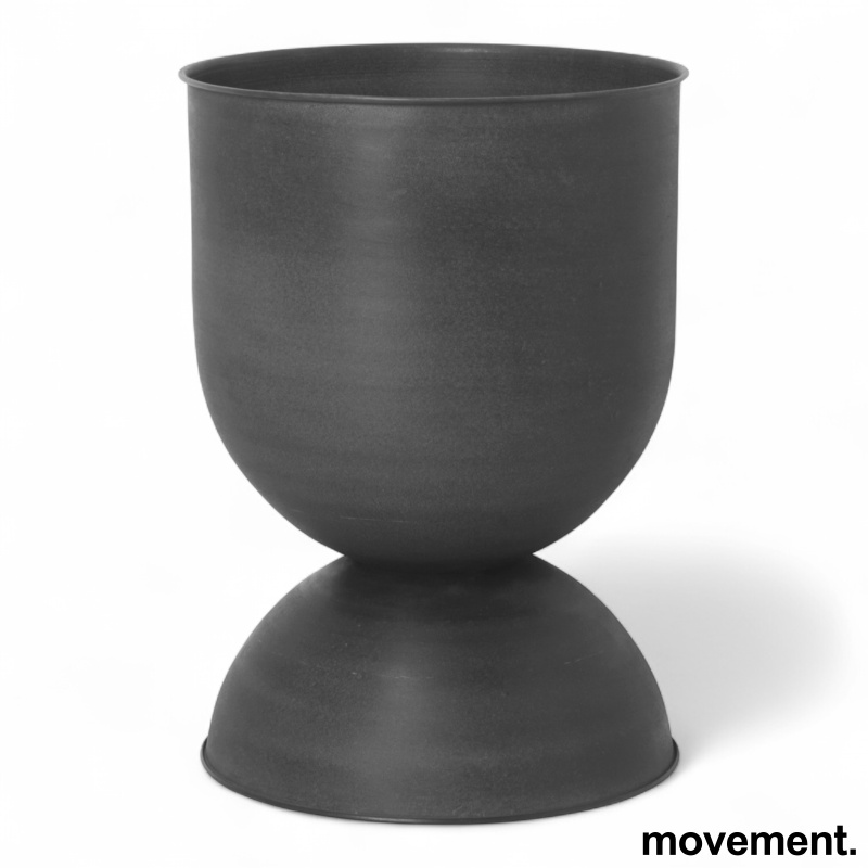 Hourglass pot medium Sort, Ny