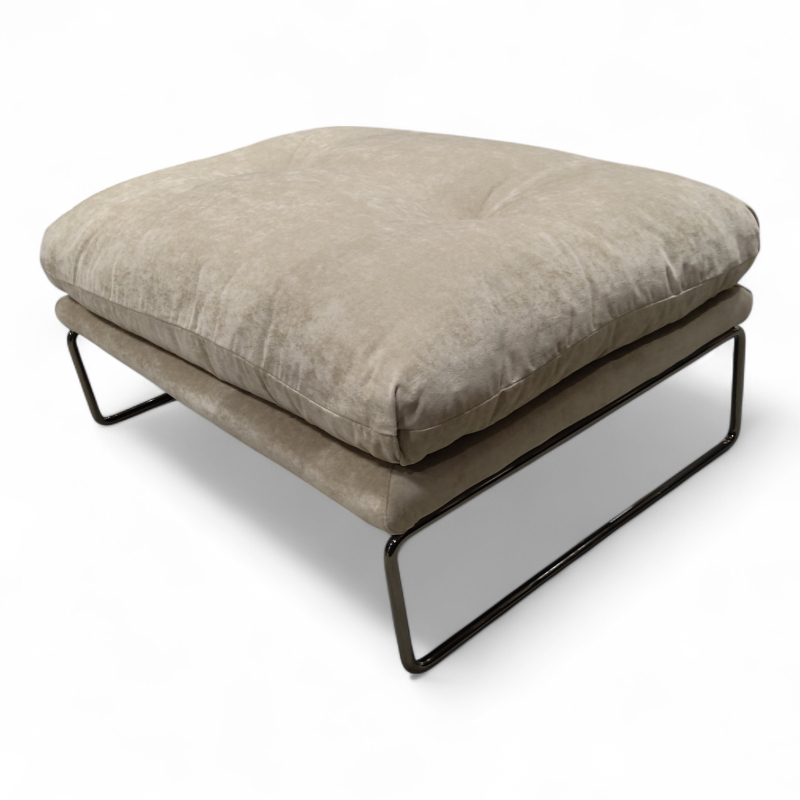 New York Suite Pouf 90x65cm Grått