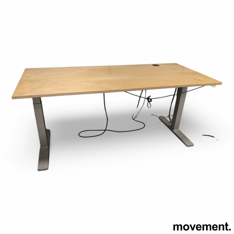 P-serie 180x80cm Bjerk finer, grått - 1 / 3