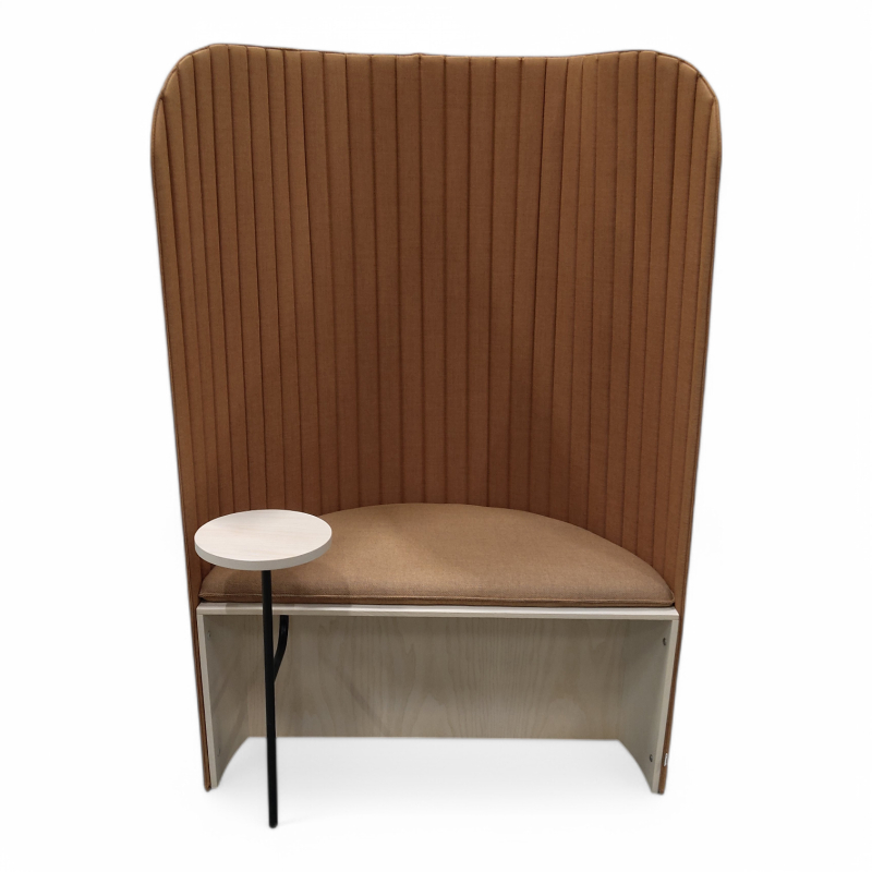 Focus Pod Easy Chair Brunt stoff (2