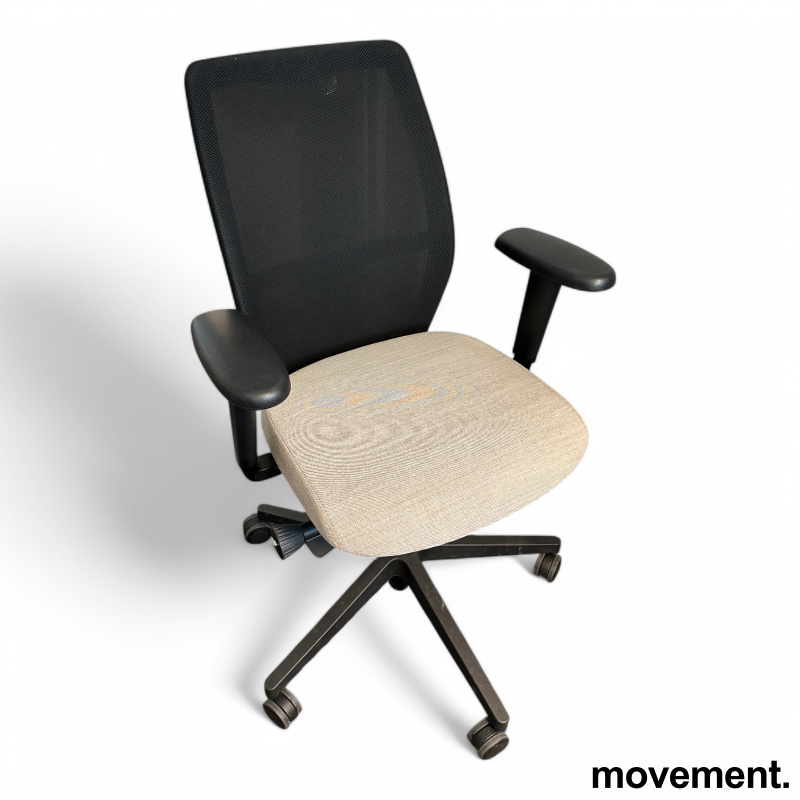 Soul mesh med armlene Sete i beige - 1 / 2