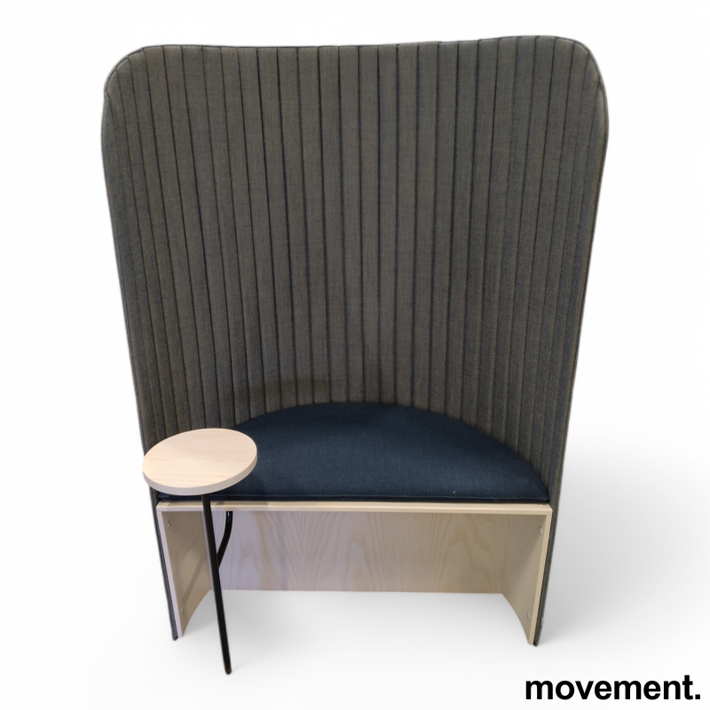 Focus Pod Easy Chair Blått stoff - 1 / 2