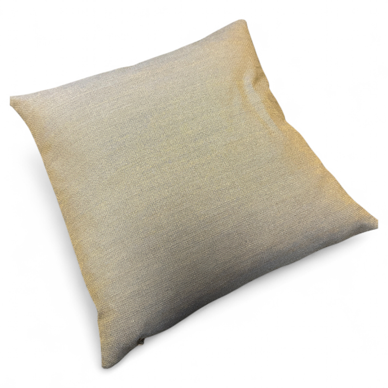 Pyntepute 50x50cm Beige med blå