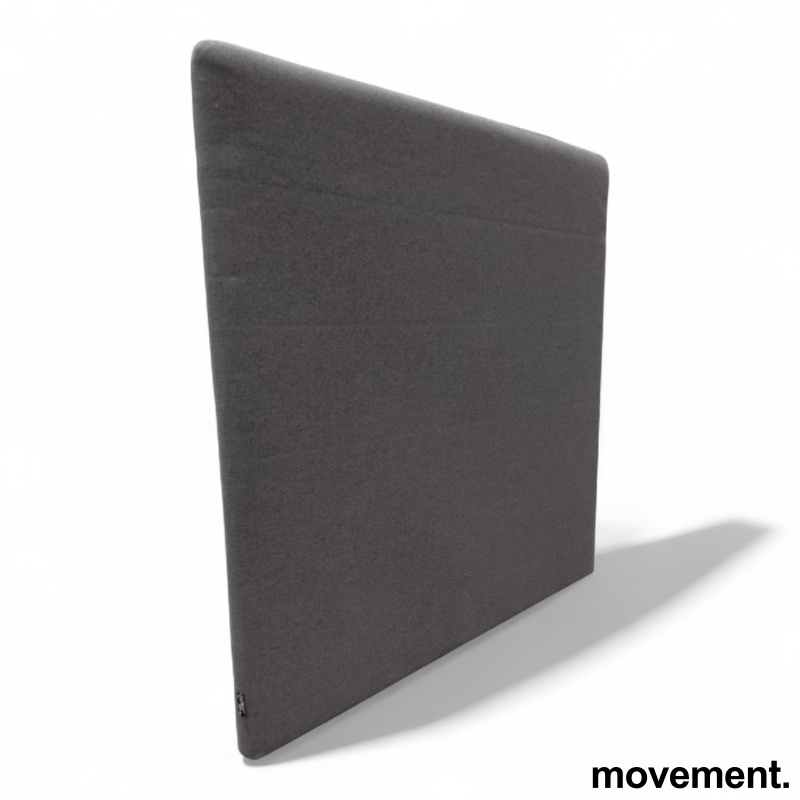 Tab 80x76cm Mørkt grått stoff, Pent - 1 / 2