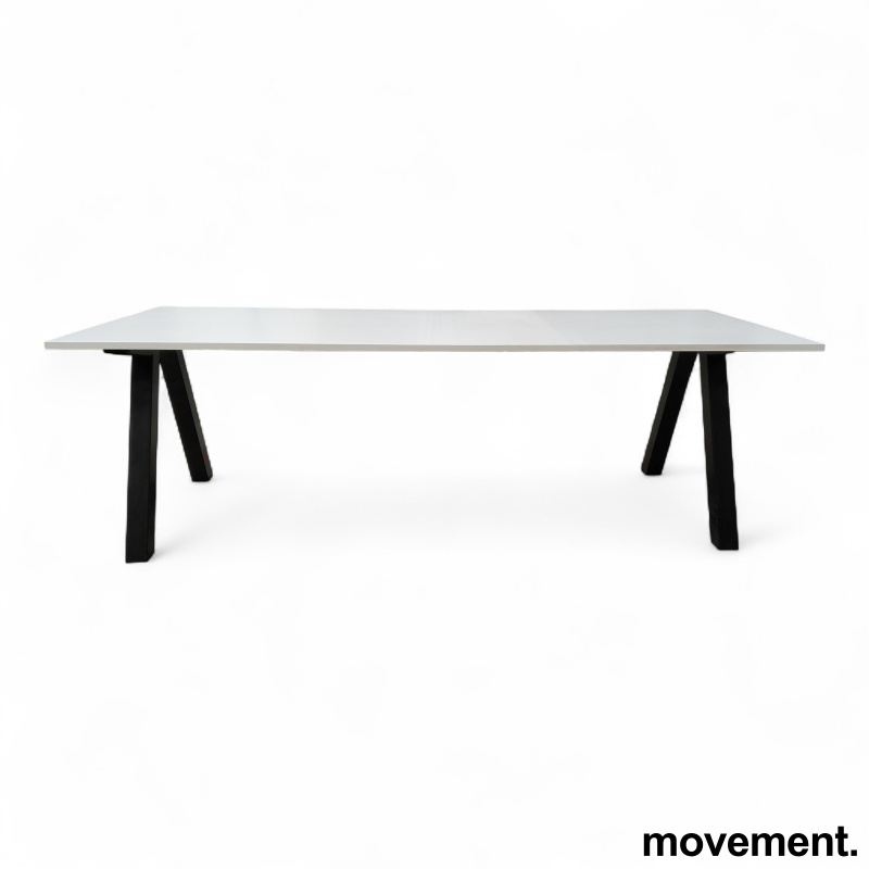 Frankie møtebord 220x100cm Hvit - 2 / 3