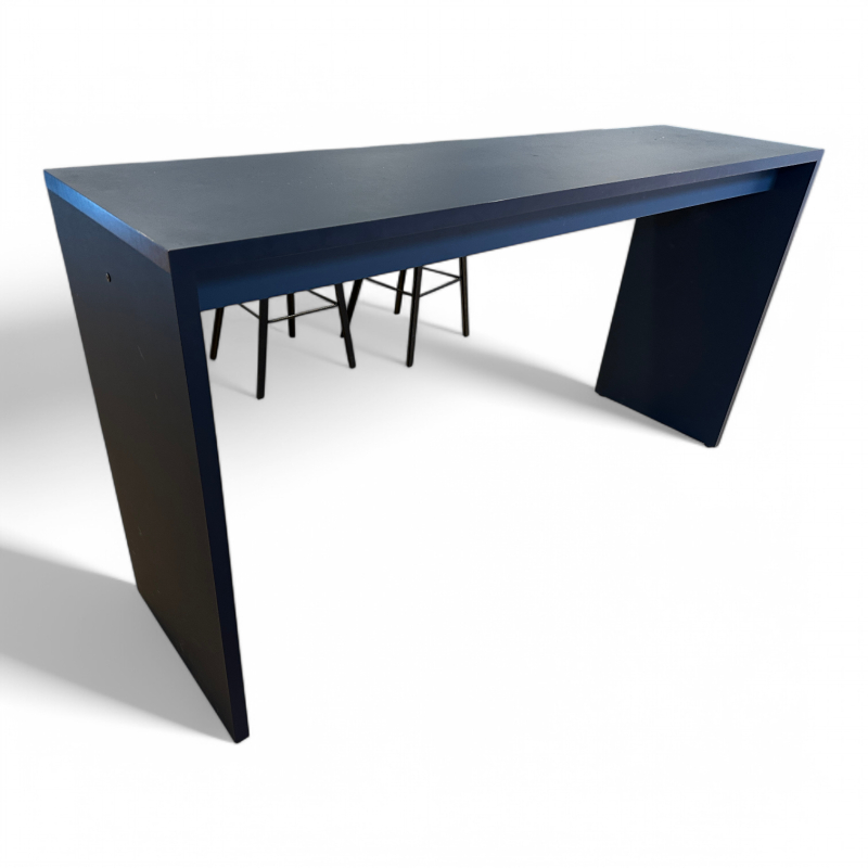 Barbord 200x54cm, høyde 105cm Mørk