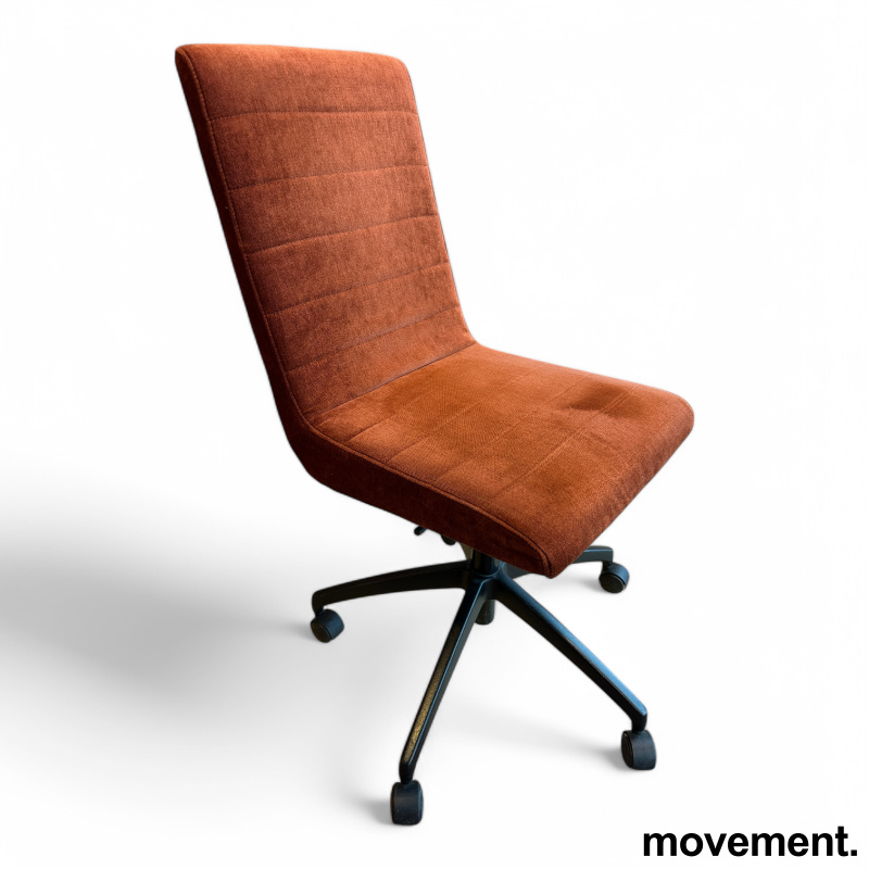 Woods med hjul Rustrød velour, - 1 / 2