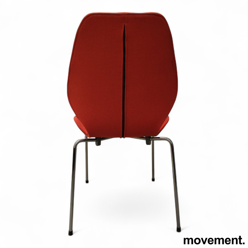City med cover, 4 ben Rødt stoff, - 4 / 4