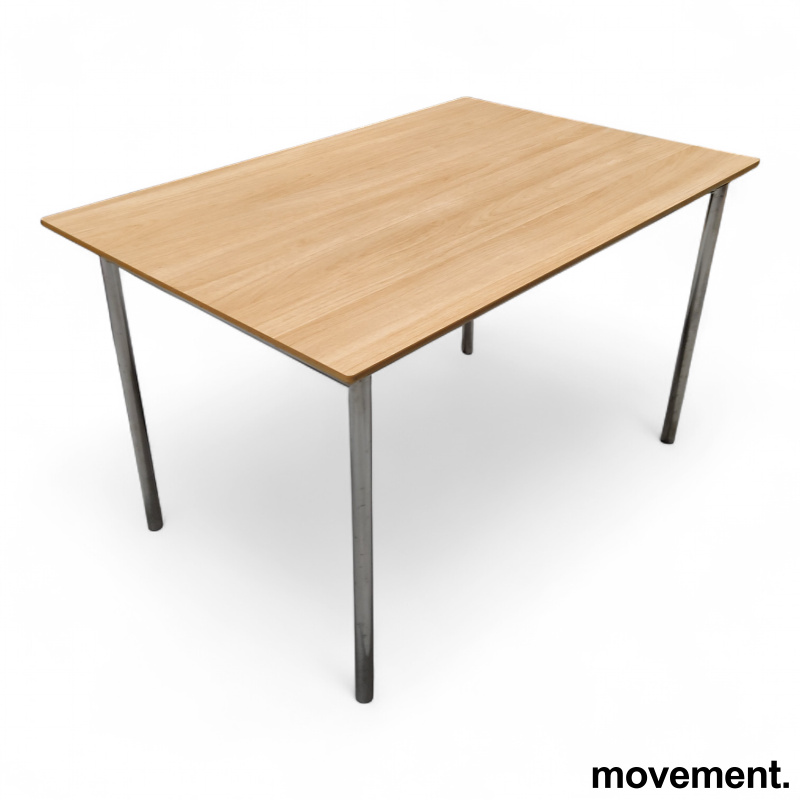 Kantinebord 120x80cm Eik laminat, - 2 / 2