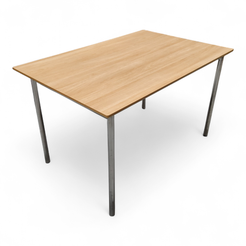 Kantinebord 120x80cm Eik laminat,