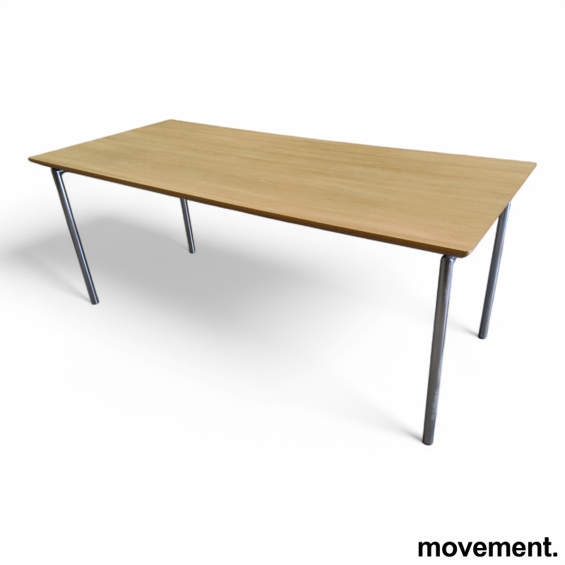 Kantinebord 180x80cm Eik laminat, - 1 / 2