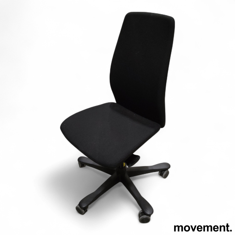 5000 5220, uten armlene Sort stoff, - 1 / 2