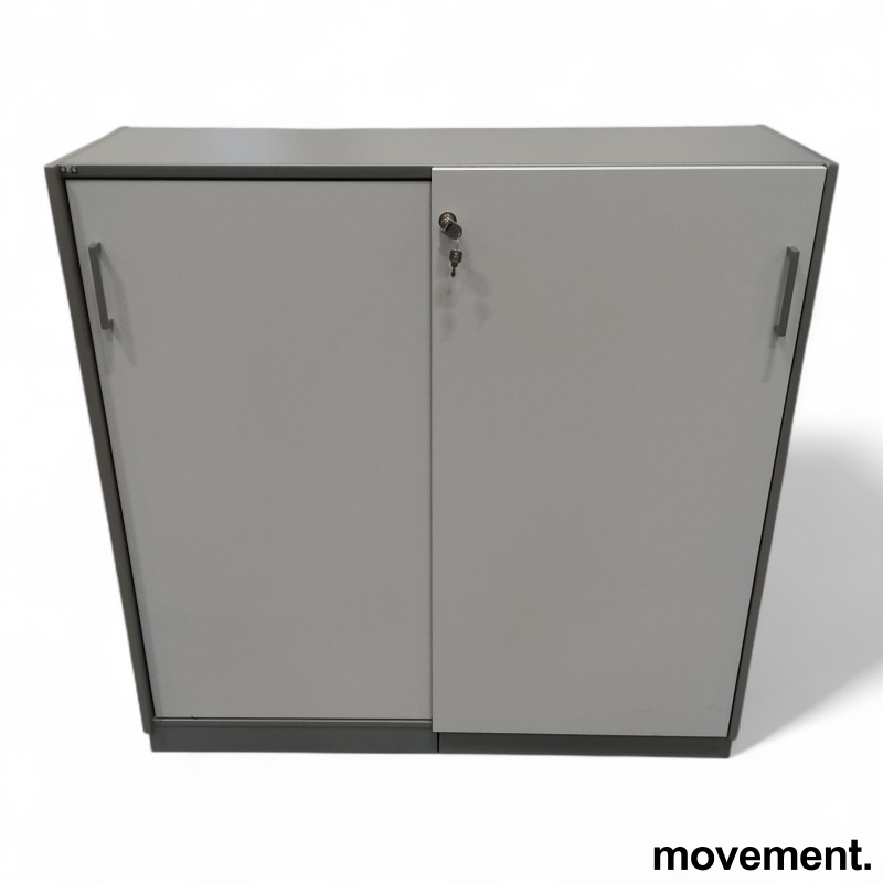 Storage 120cm, 3A4, skyvedør Grått - 1 / 2