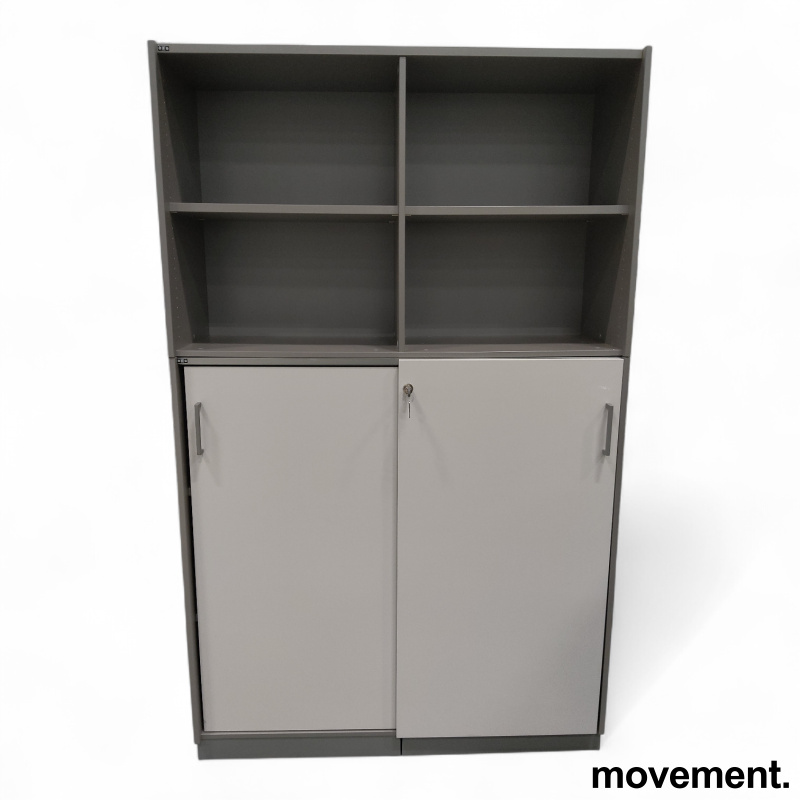 Storage 120cm, 5A4, skyvedør Grått - 2 / 2