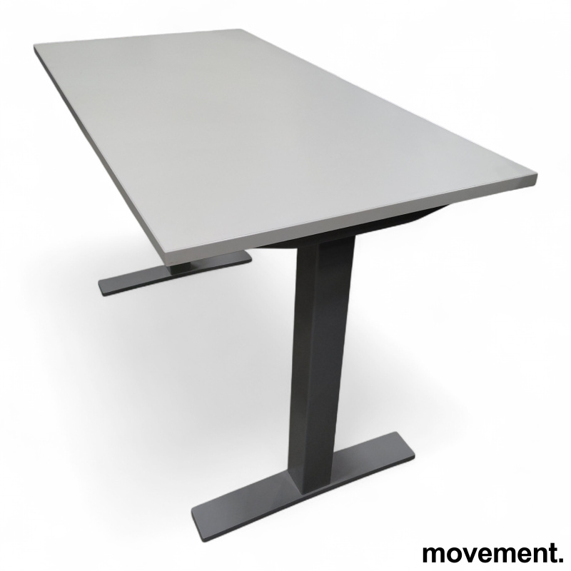 Skrivebord fast høyde 120x60cm Hvit - 2 / 2