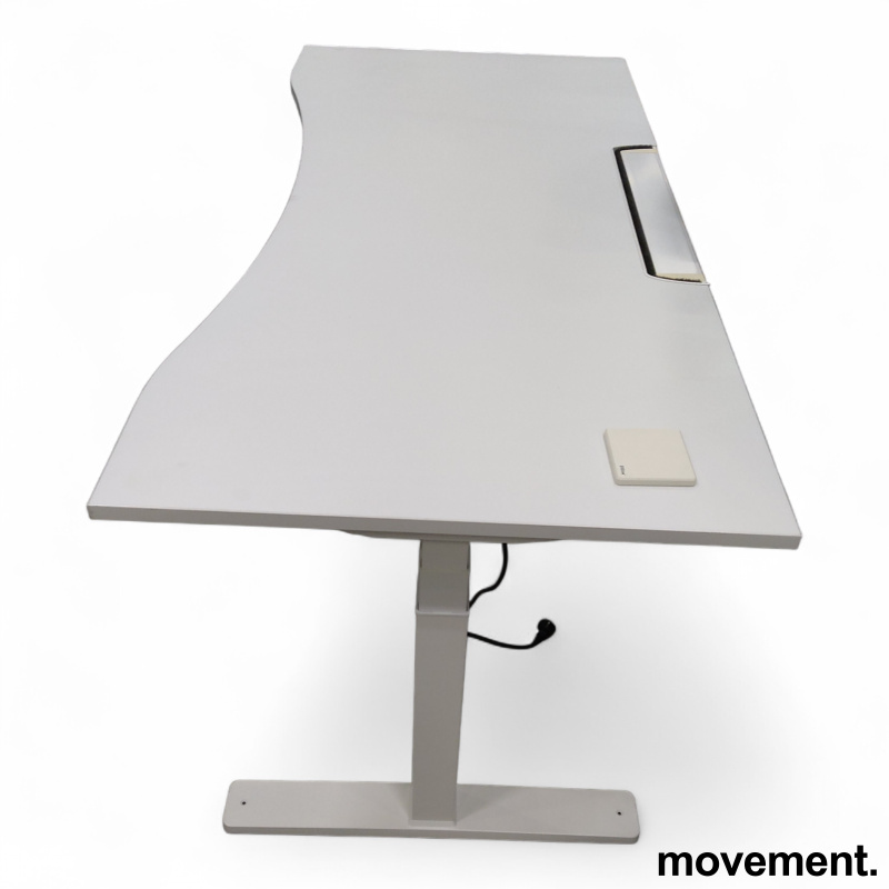 P-serie 180x80cm Hvit laminat, - 2 / 4
