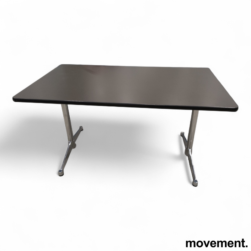 Eames Contract T-leg 140x80cm mørk - 1 / 5