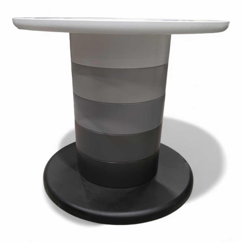 Babel loungebord Ø=60cm Hvit plate,