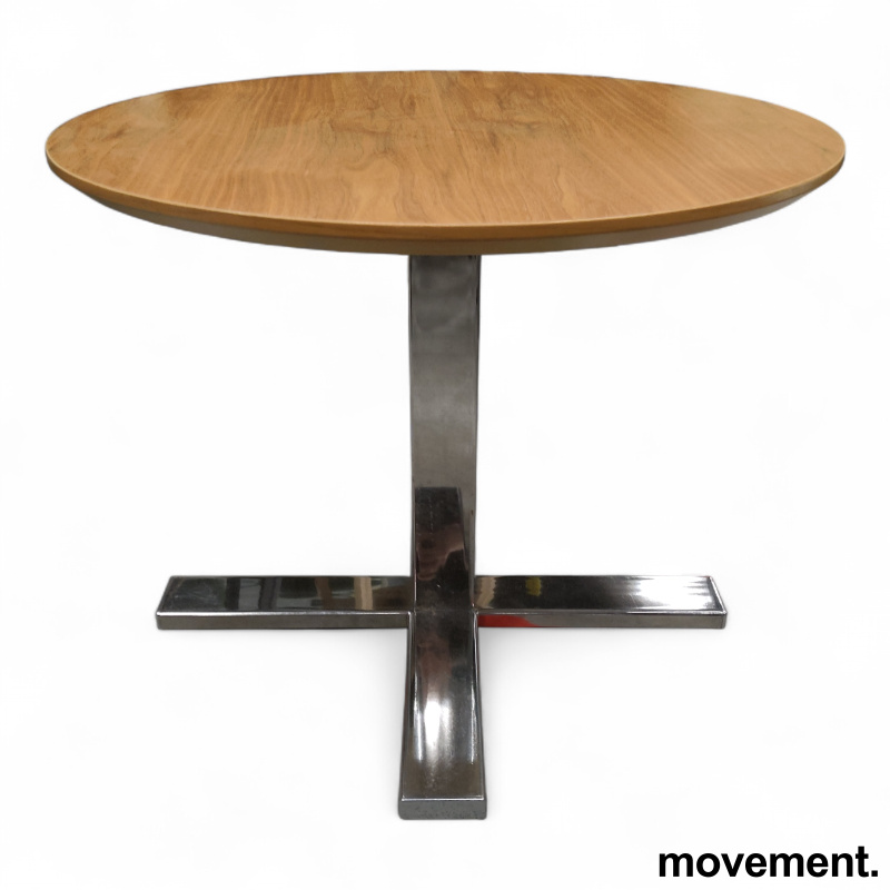 Loungebord Ø=70cm Valnøtt finer, - 2 / 2