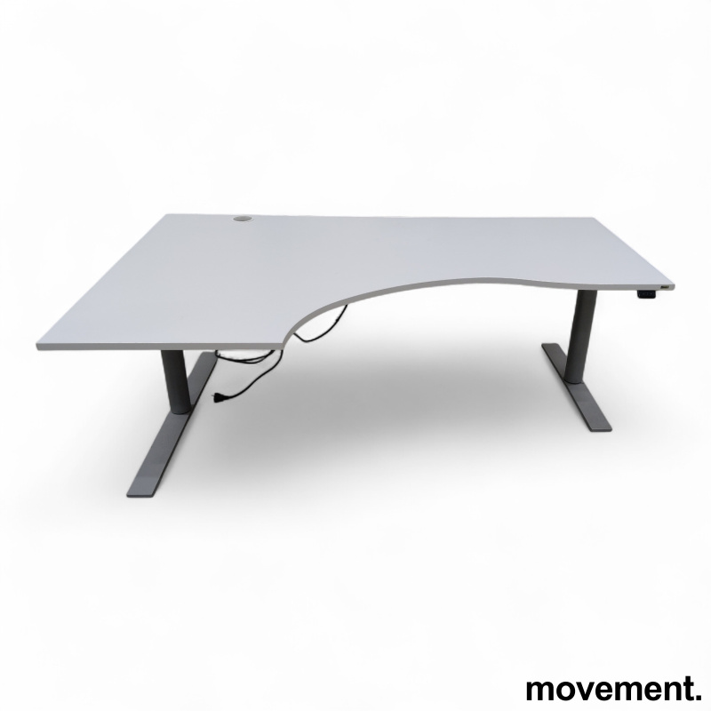 Oberon hjørneskrivebord hev/senk - 1 / 3
