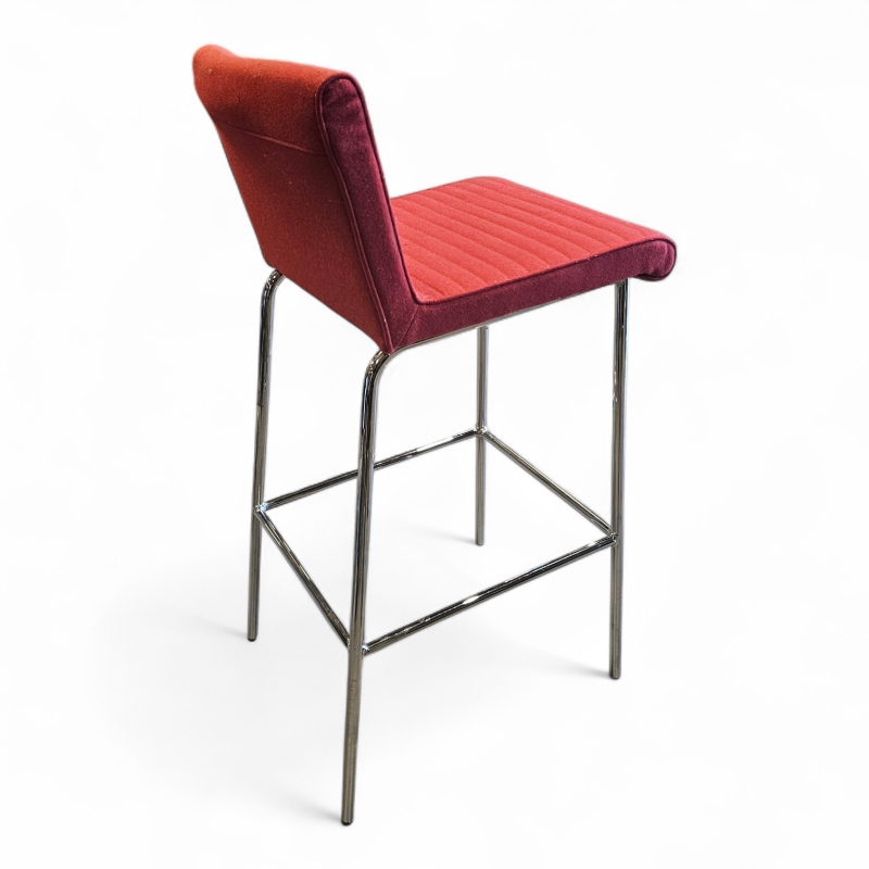 Qool barstol 78cm sittehøyde Rødt