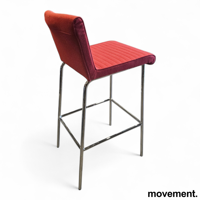 Qool barstol 78cm sittehøyde Rødt - 2 / 2