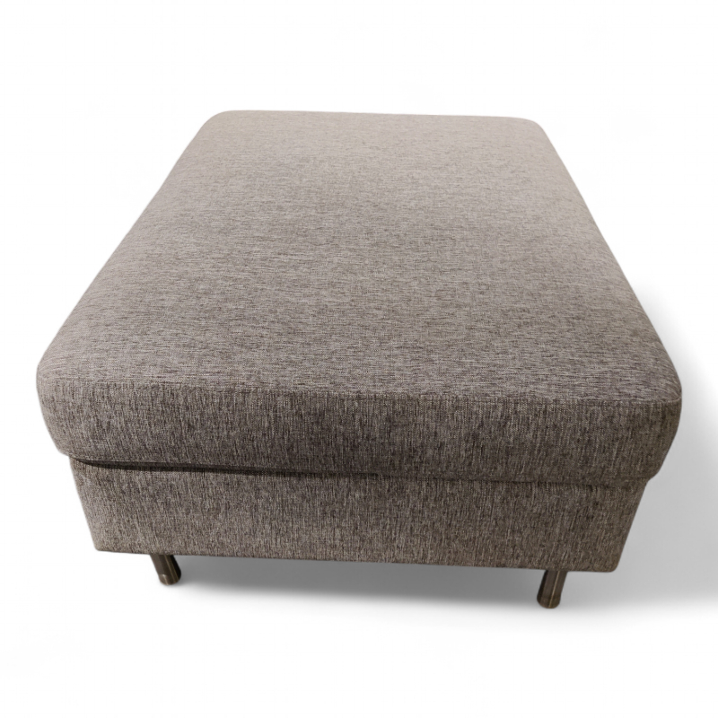 Scandinavia Puff lyst grått stoff,