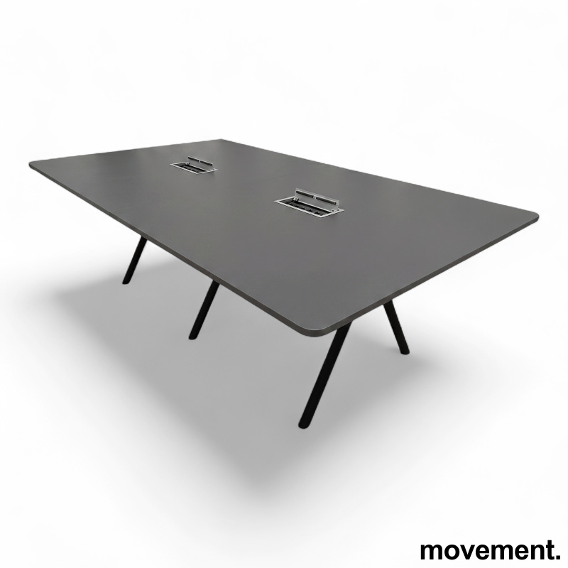 Avia 240x140cm Mørk grå laminat,