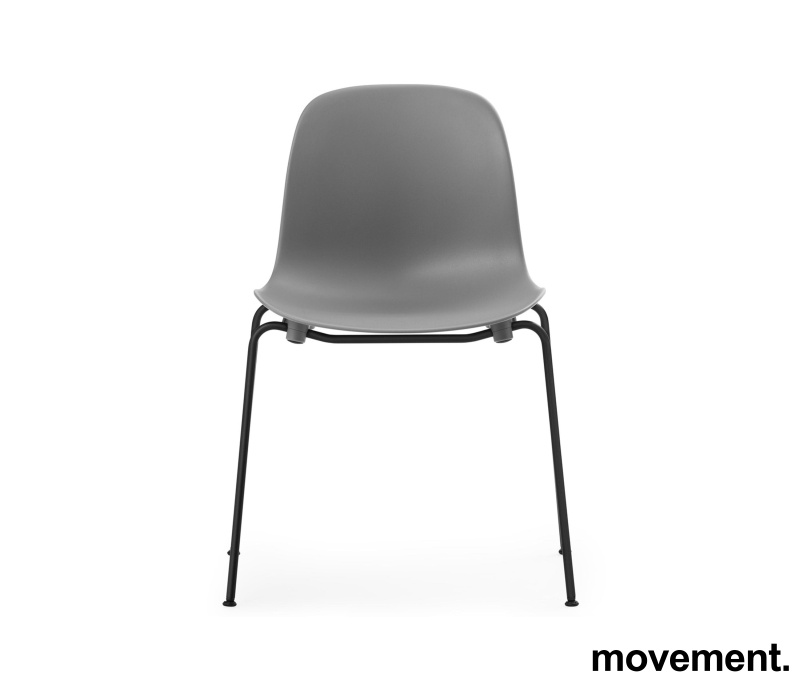 Solgt!Form chair stacking Grå, sort - 2 / 3