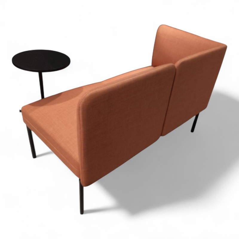 Senso 2-seter med lav rygg, vange