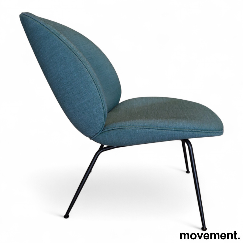 Beetle lounge chair Grønt stoff - 3 / 3