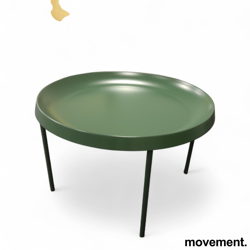 Tolou sofabord Ø=55cm Matt green,