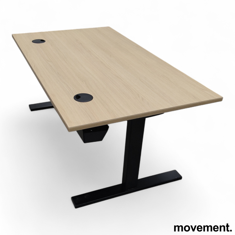 Q20 140x80cm Eik HPL, understell i - 2 / 2