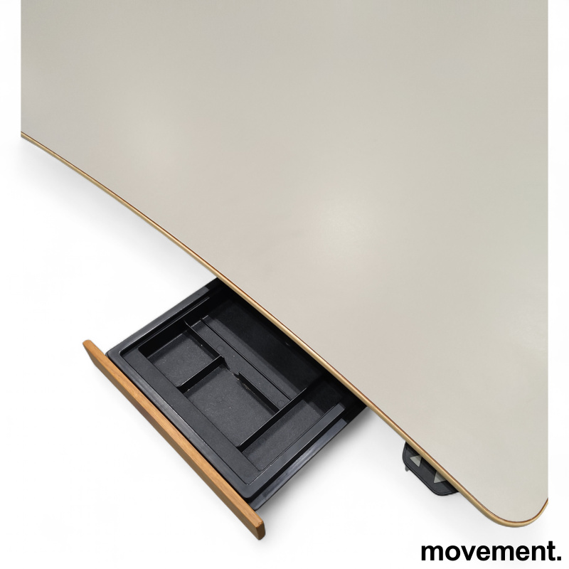 Hevsenk 140x80cm med magebue Beige - 5 / 5