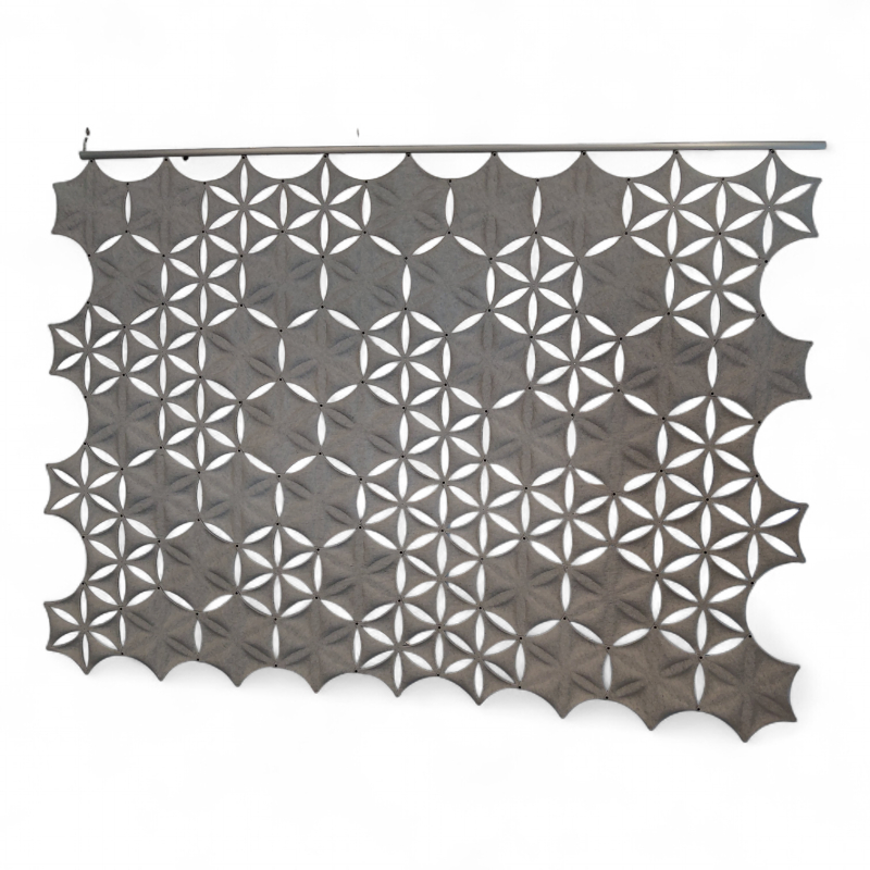 Airflake 330x225 Lys grå, Pent