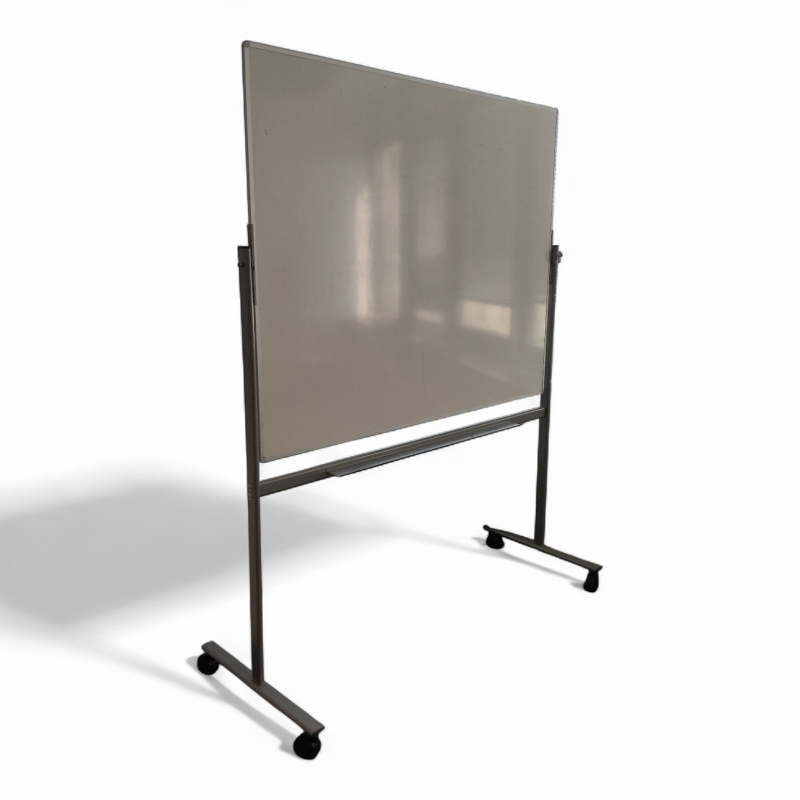 Whiteboard på hjul 150x120cm Hvit,