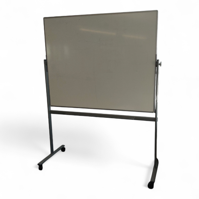 Whiteboard på hjul 150x120cm Hvit,