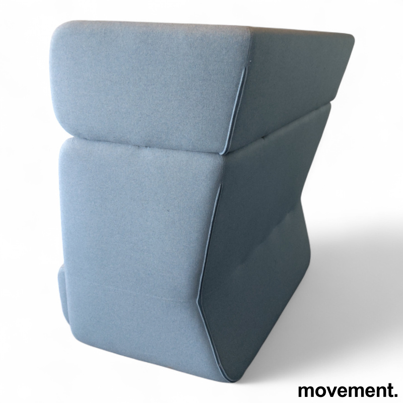Basket sofa high Lyst blått stoff, - 2 / 2