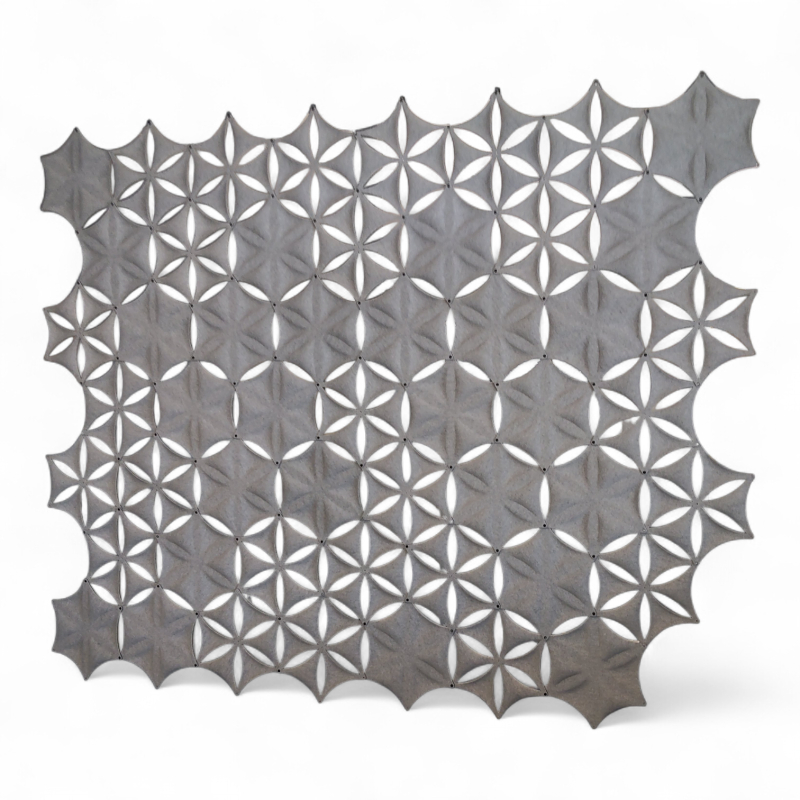 Airflake 280x225 Lys grå, Pent