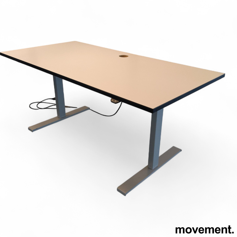 Hevsenk 160x80cm Hvit laminat med