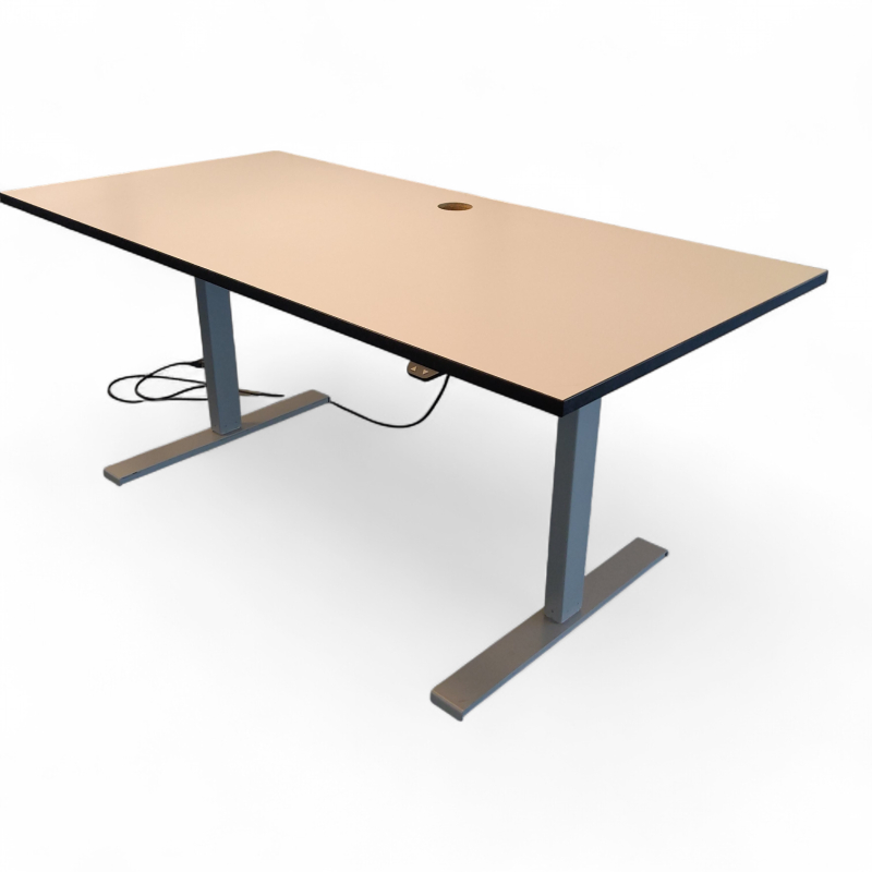 Hevsenk 160x80cm Hvit laminat med