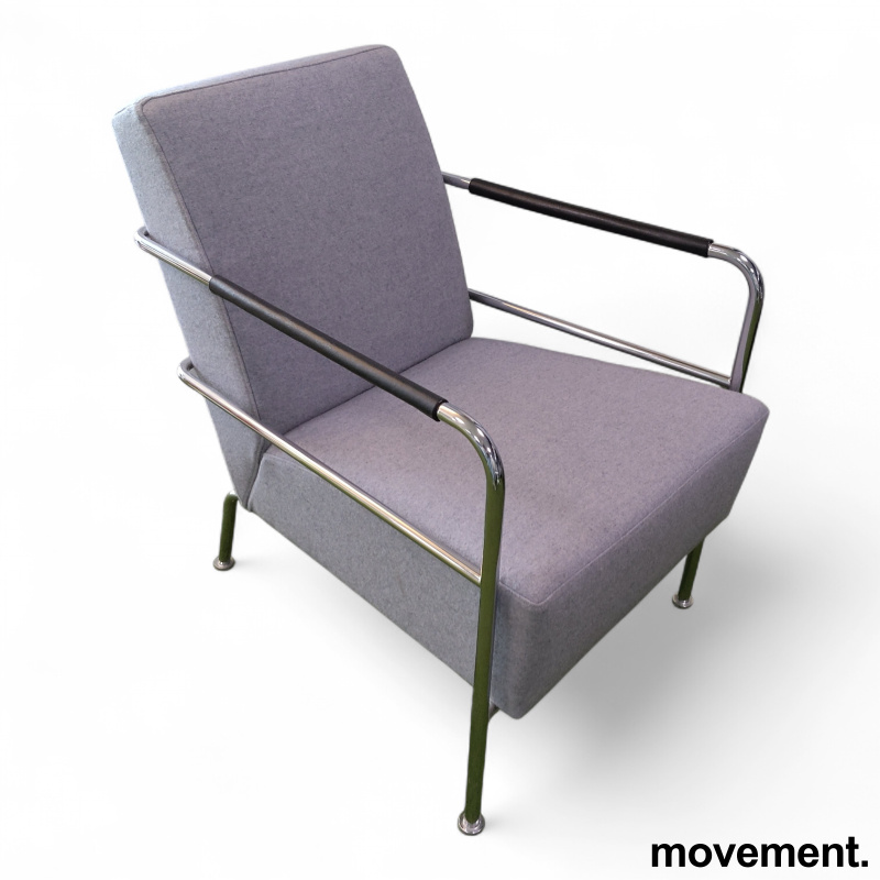 Cinema Easy Chair Lyst grått stoff,