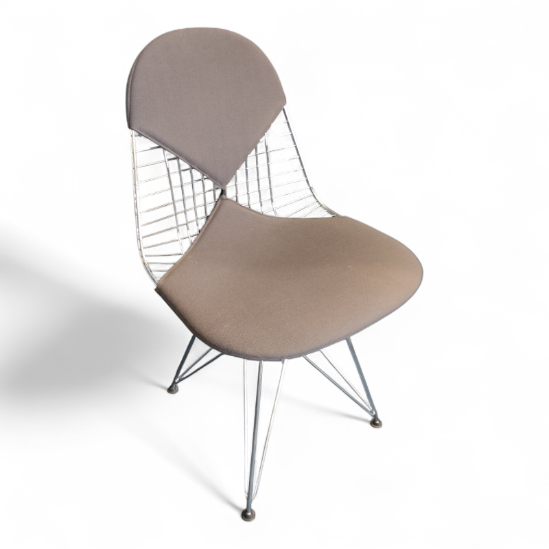 Wire Chair DKR-2 Krom, trekk i