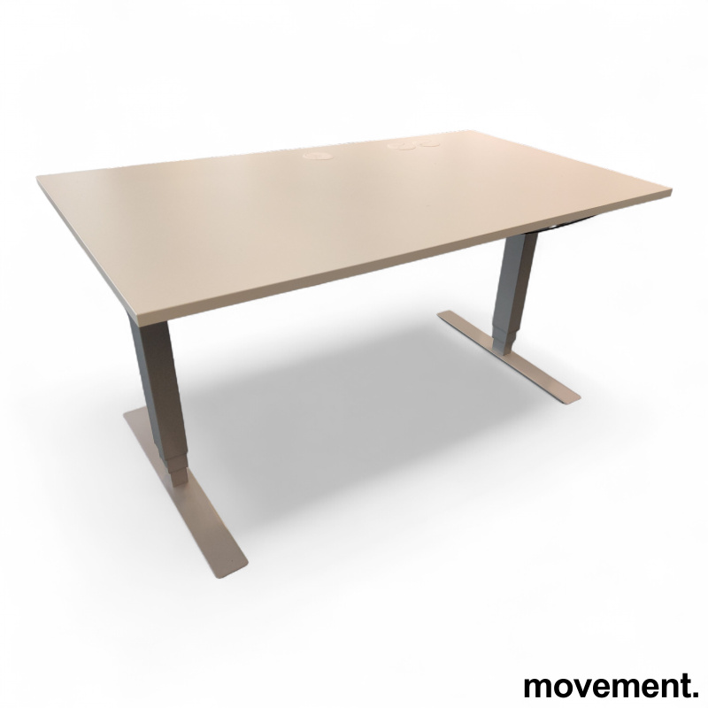 Izi Pro 140x80cm Hvit laminat, ben - 2 / 2