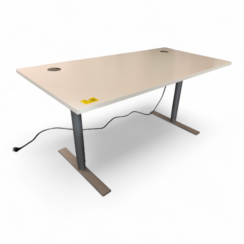 Hevsenk 160x80cm Hvit laminat,