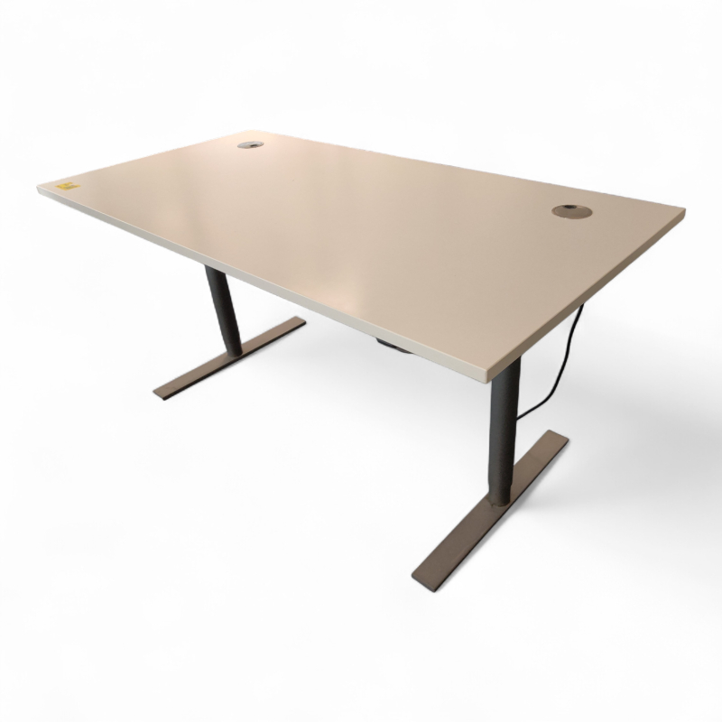 Hevsenk 160x80cm Hvit laminat,