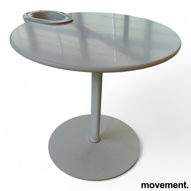 Grip med vase Hvit corian,